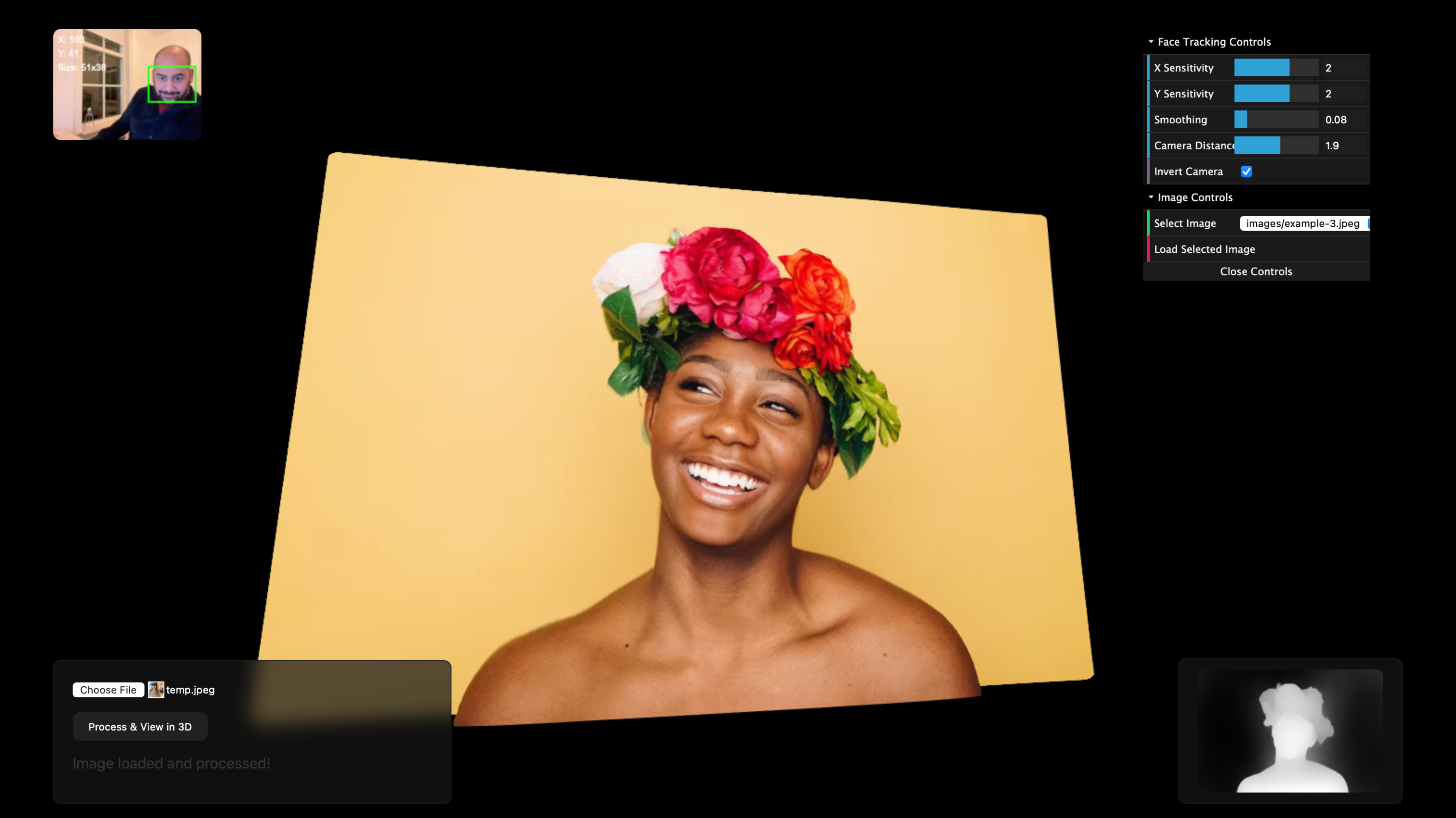 Make any image a 3d spatial image